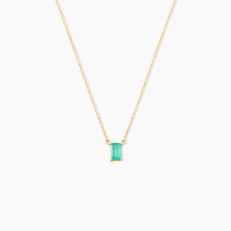 Collier Ethalyn Or Jaune Emeraude - Colliers Femme | Histoire d’Or
