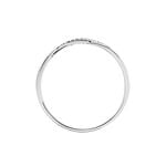 Bague Smina Or Blanc Diamant - Bagues avec pierre Femme | Histoire d&rsquo;Or