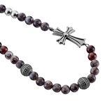 Collier Palome Acier Gris - Colliers fantaisie Homme | Histoire d&rsquo;Or