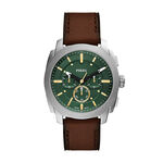 Montre Fossil Machine Vert - F&ecirc;te des p&egrave;res Homme | Histoire d&rsquo;Or