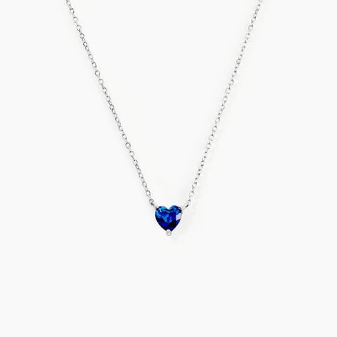 Collier Kelvyn Argent Blanc Oxyde - Colliers fantaisie Femme | Histoire d&rsquo;Or