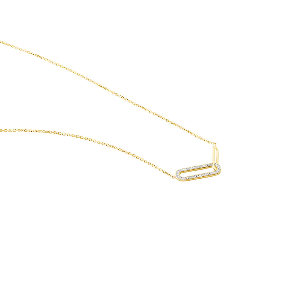 Collier Link Or Jaune - Colliers Femme | Histoire d&rsquo;Or