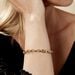 Bracelet Jodie Maille Jaseron Godronne Or Jaune - Bracelets chaîne Femme | Histoire d’Or