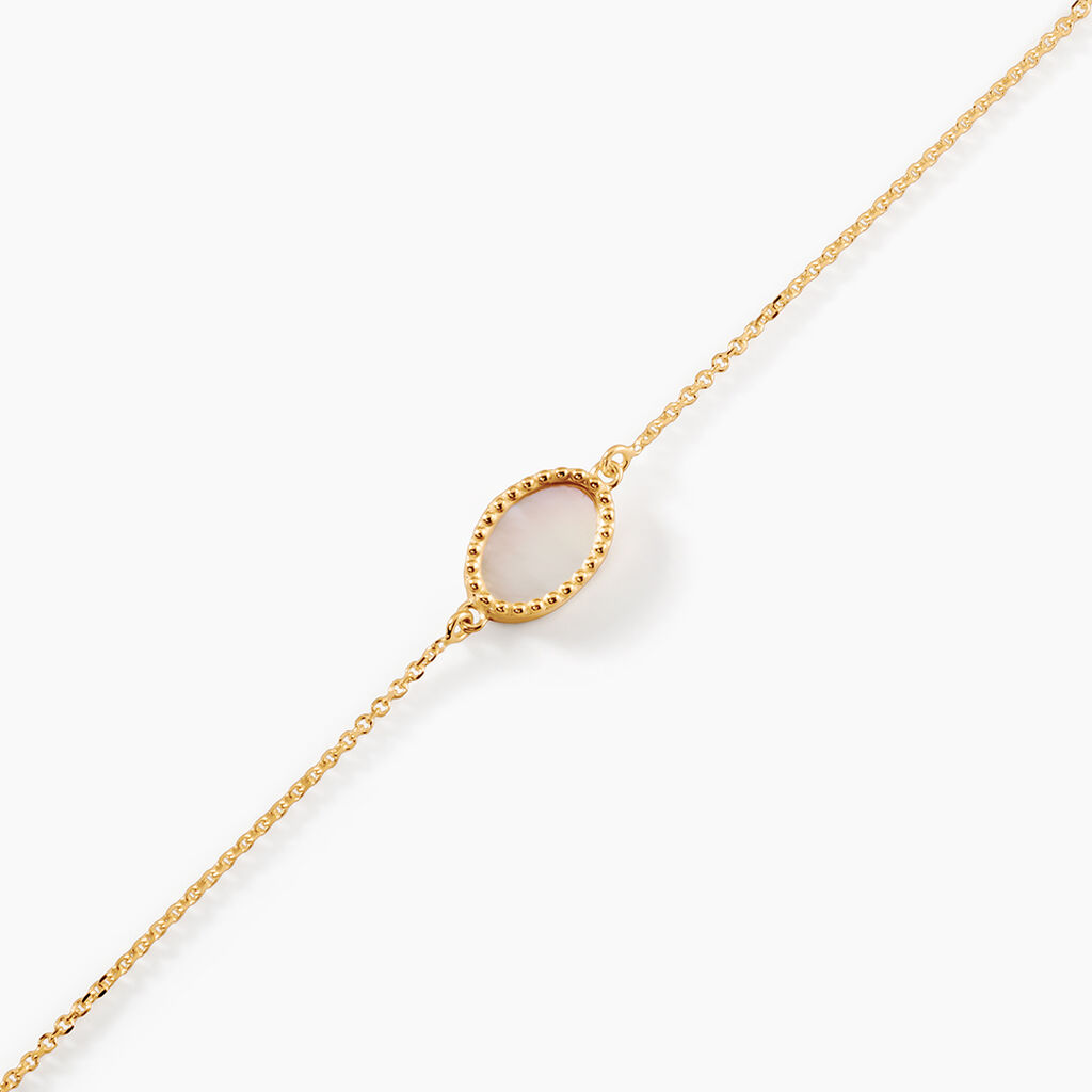 Bracelet Lucky Gems Or Jaune Nacre - Bracelets Femme | Histoire d&rsquo;Or
