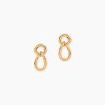 Boucles D'Oreilles Pendantes Elanna Plaqu&eacute; Or Jaune - Boucles d'oreilles fantaisie Femme | Histoire d&rsquo;Or