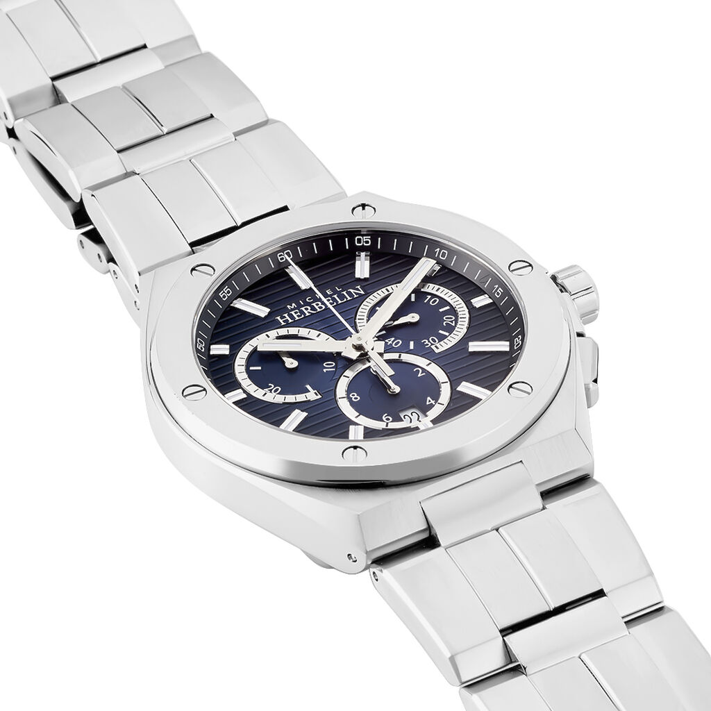 Montre Herbelin Cap Camarat Bleu - Montres Homme | Histoire d&rsquo;Or