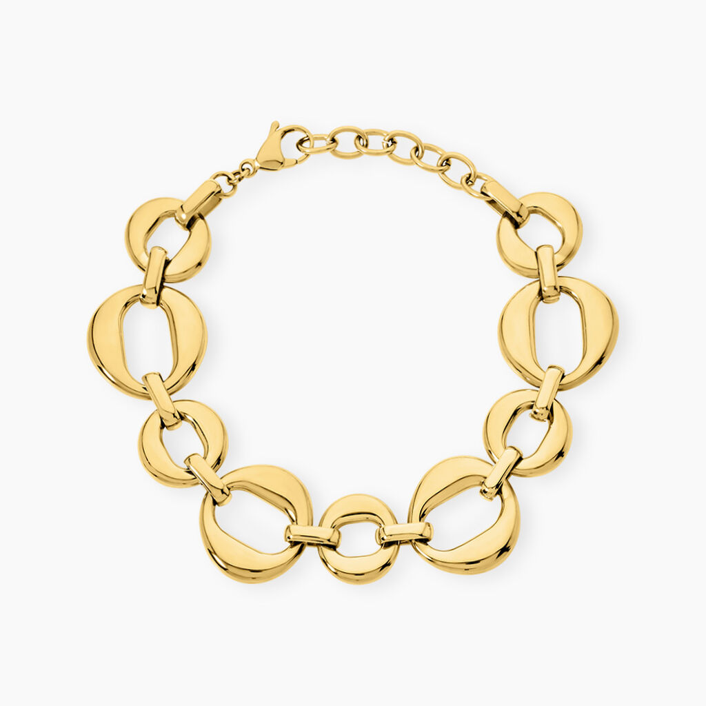 Bracelet Aya Acier Jaune - Bracelets Femme | Histoire d&rsquo;Or