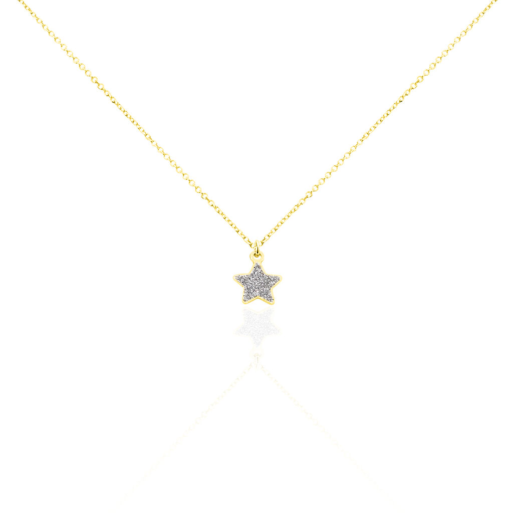 Collier Chirine Etoile Or Jaune - Colliers Enfant | Histoire d’Or