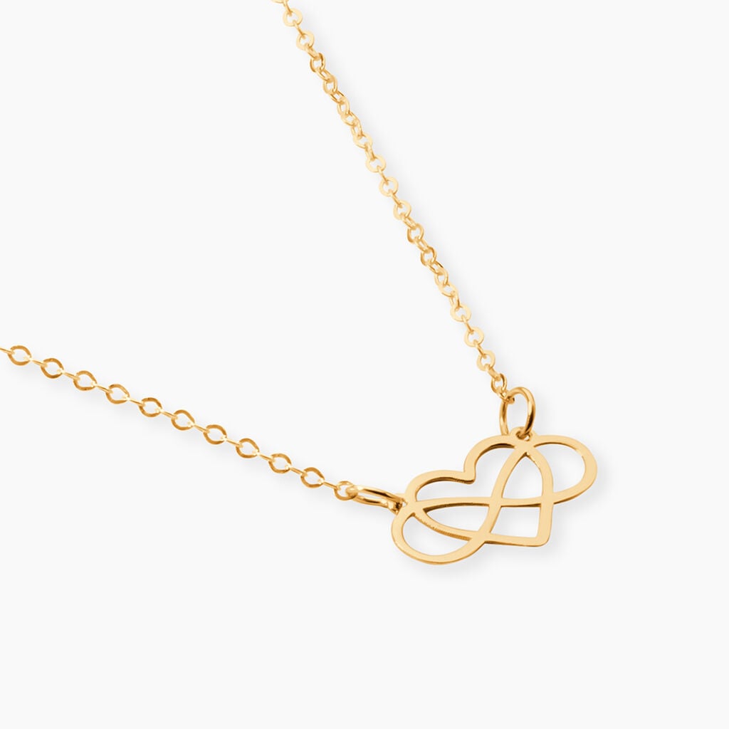 Collier Benno Or Jaune - F&ecirc;te des m&egrave;res Femme | Histoire d&rsquo;Or