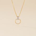 Collier Jazmine Jaune Diamant Blanc - Colliers Femme | Histoire d&rsquo;Or