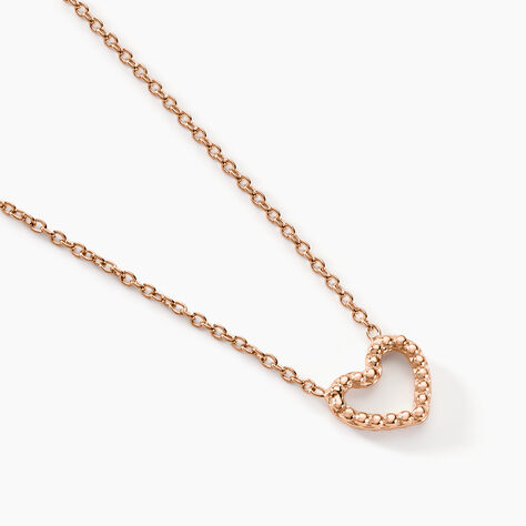 Collier Menel Argent Rose - Colliers fantaisie Femme | Histoire d’Or