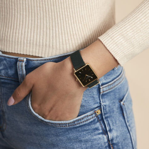 Montre Rosefield The Boxy Noir - Montres Femme | Histoire d’Or