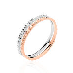 Alliance Hermanne Or Bicolore - Alliances Unisex | Histoire d&rsquo;Or