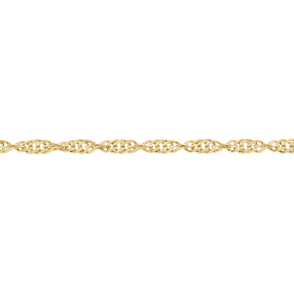 Bracelet Plaqu&eacute; Or Jaune Leanora - Bijoux sans pierre Femme | Histoire d&rsquo;Or