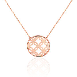 Collier Danyl Acier Rose - Colliers fantaisie Femme | Histoire d’Or