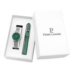 Coffret De Montre Pierre Lannier Chouquette Vert - Montres Femme | Histoire d&rsquo;Or
