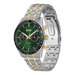 Montre Boss Tourmaster Vert - Id&eacute;es cadeaux Homme | Histoire d&rsquo;Or