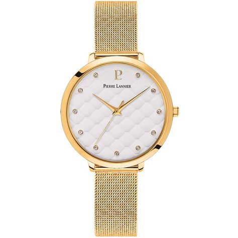 Montre Pierre Lannier Grace Blanc - Montres Femme | Histoire d’Or