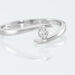 Bague Nolah Or Blanc Diamant - Bagues solitaires Femme | Histoire d’Or