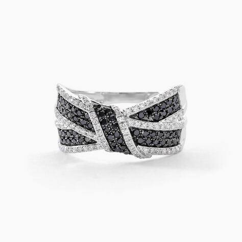 Bague Agnes Or Blanc Diamant - Bagues avec pierre Femme | Histoire d’Or