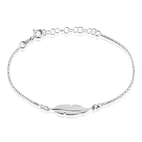 Bracelet Argent Blanc Gdiulia - Bijoux Plume Femme | Histoire d’Or