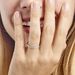 Alliance Aileen Or Blanc Diamant - Alliances Femme | Histoire d’Or