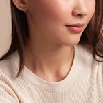 Cr&eacute;oles Harmonie Or Jaune Emeraude - Boucles d'oreilles cr&eacute;oles Femme | Histoire d&rsquo;Or