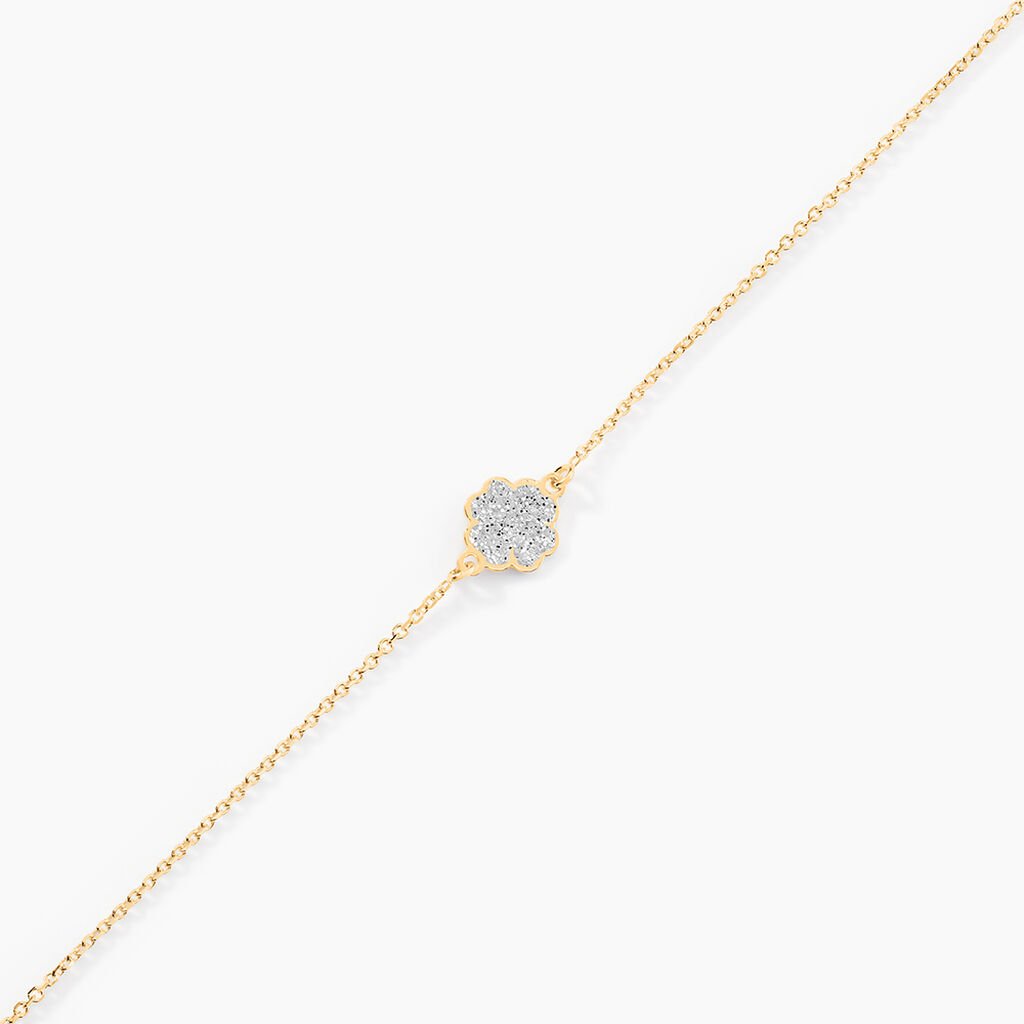 Bracelet Or Jaune Gontranie - Bracelets Femme | Histoire d&rsquo;Or