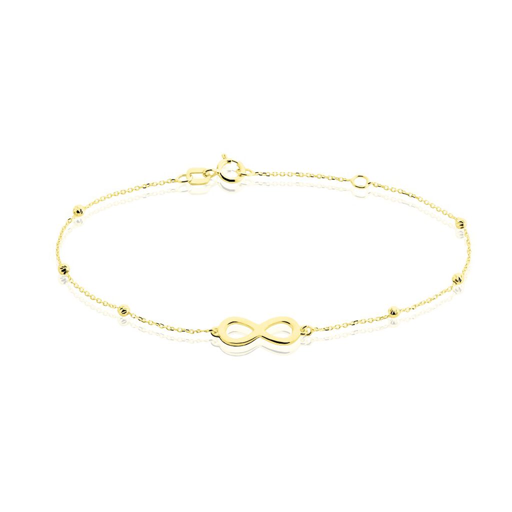 Bracelet Mimy Infini Boules Or Jaune - Bracelets Femme | Histoire d’Or