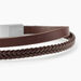 Bracelet Jourdan Cuir De Vache Marron - Bracelets Homme | Histoire d&rsquo;Or