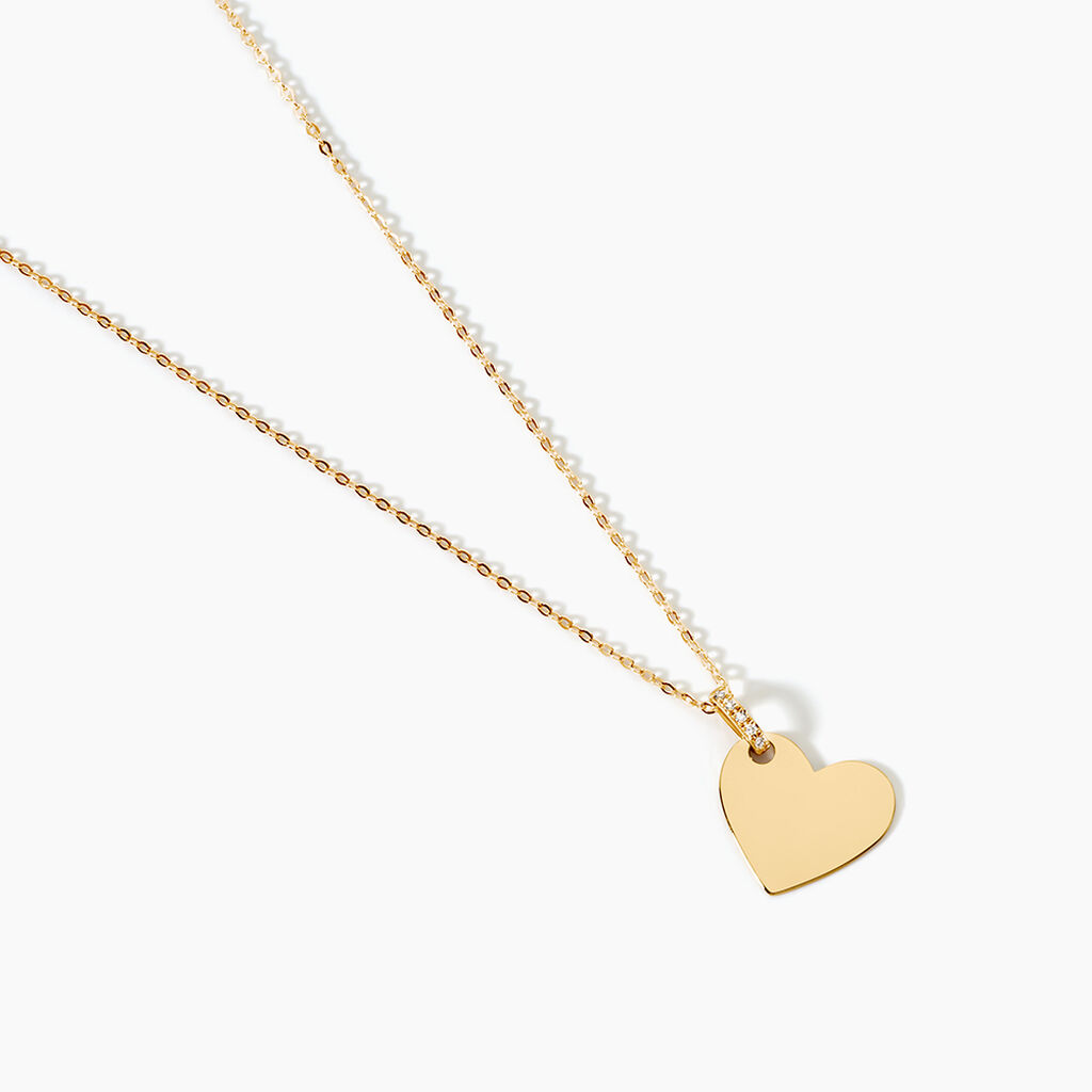 Pendentif Palomee Or Jaune Diamant - Pendentifs Femme | Histoire d&rsquo;Or