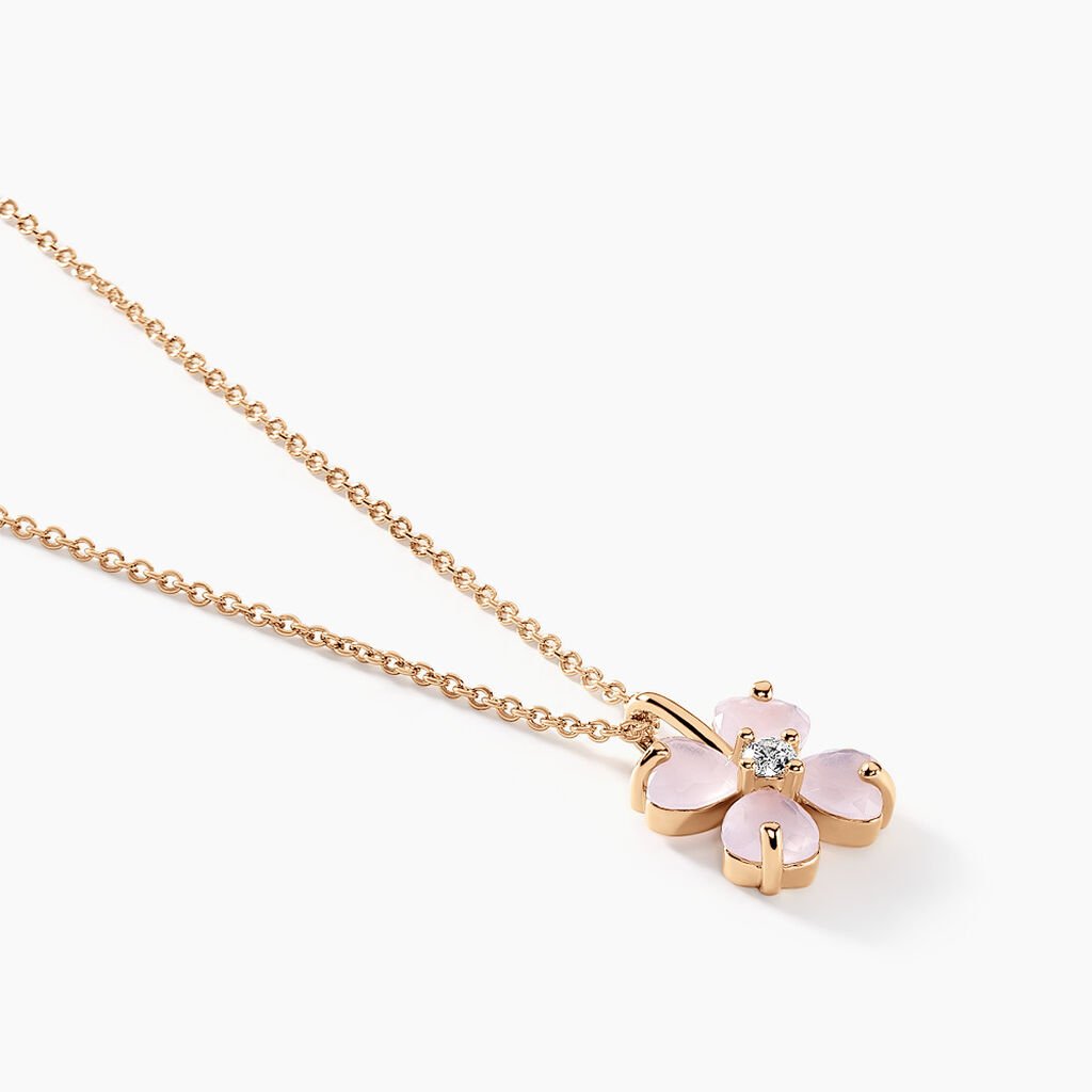 Collier Sendai Plaqu&eacute; Or Jaune Oxyde De Zirconium - Colliers fantaisie Femme | Histoire d&rsquo;Or