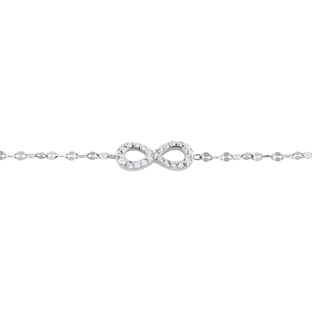 Bracelet Argent Wendel Oxydes De Zirconium - Bracelets Femme | Histoire d’Or