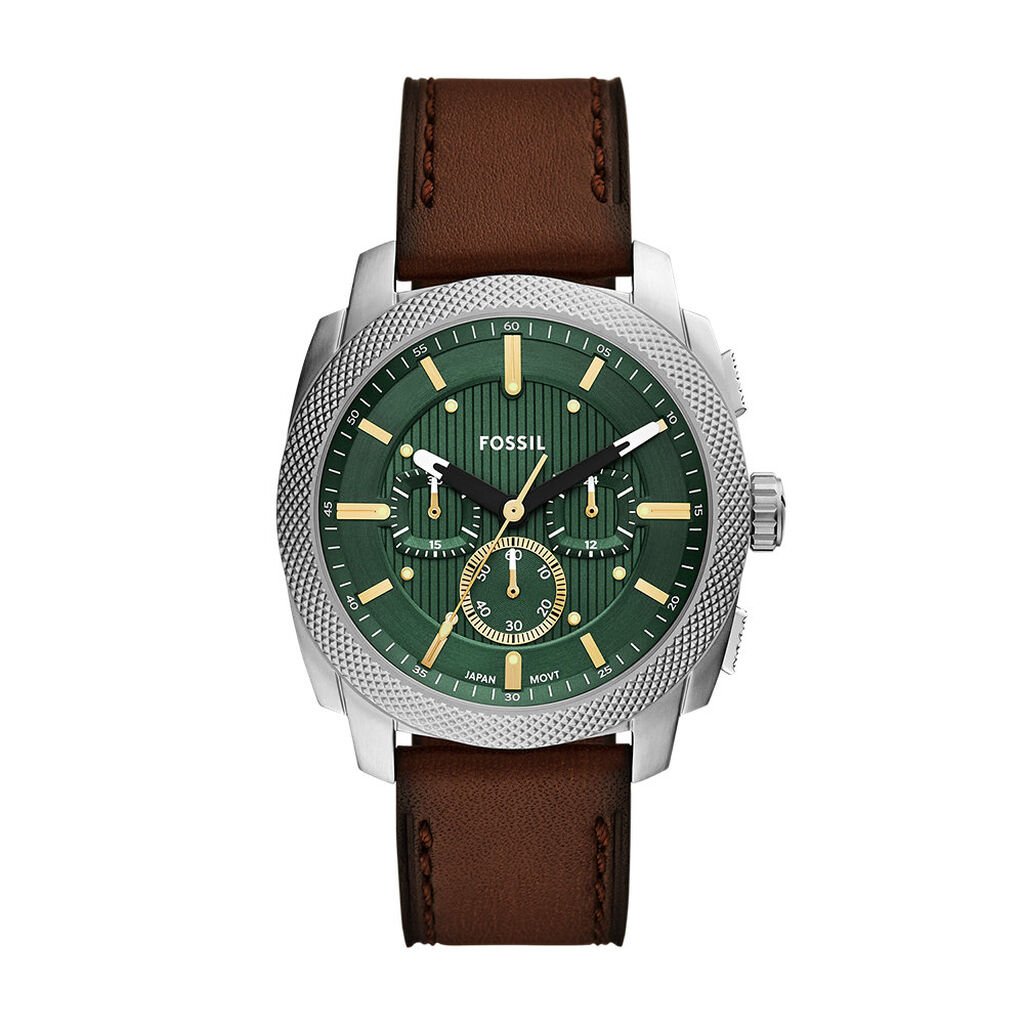 Montre Fossil Machine Vert - Montres Homme | Histoire d&rsquo;Or