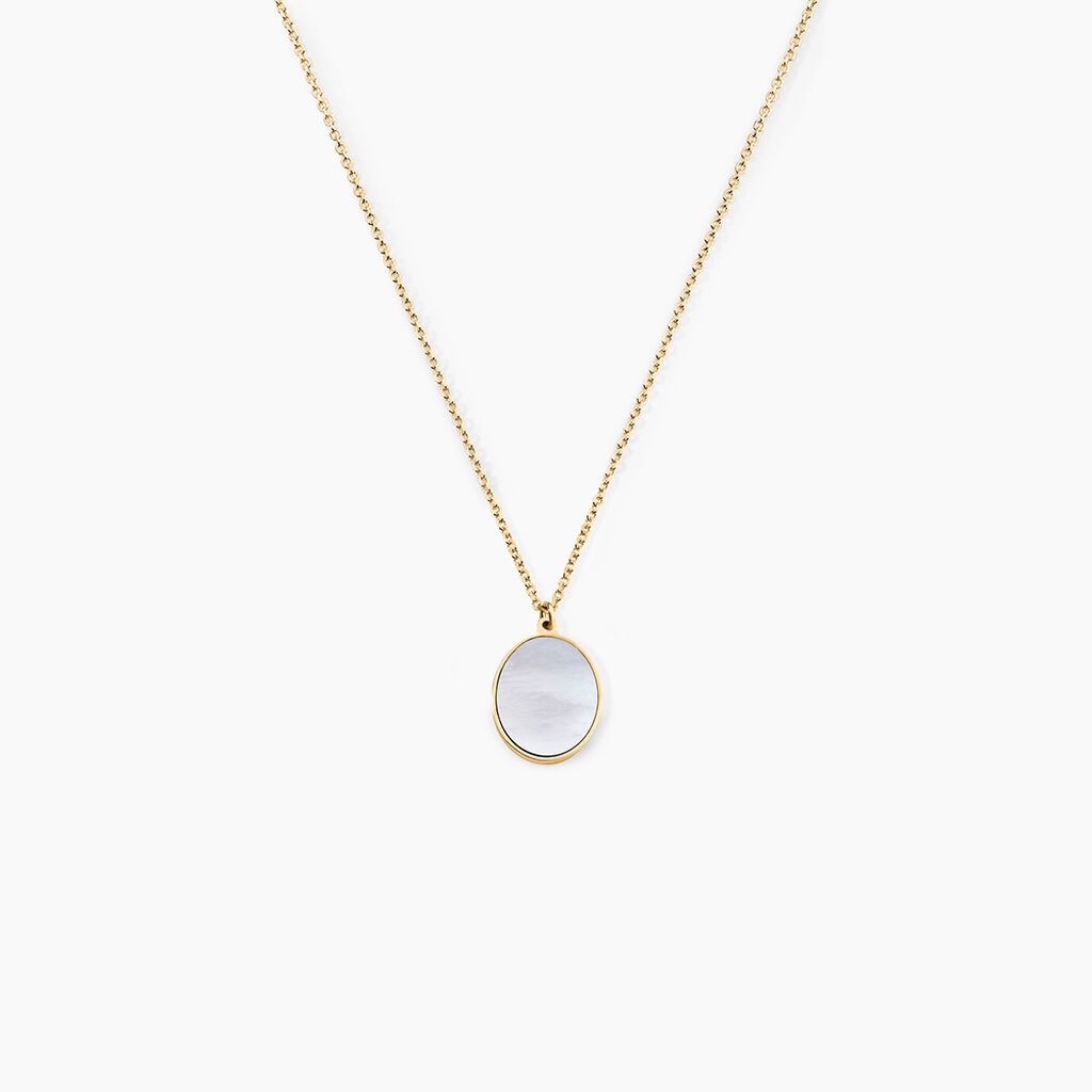 Collier Lucky Gems Or Jaune Nacre - Colliers Femme | Histoire d&rsquo;Or
