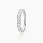 Alliance Rhea Or Blanc Diamant - Bijoux Femme | Histoire d&rsquo;Or