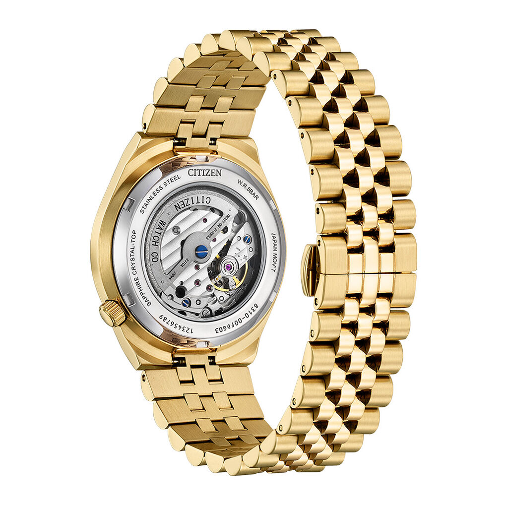 Montre Citizen Tsuyosa 60 Bleu - F&ecirc;te des p&egrave;res Homme | Histoire d&rsquo;Or