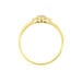 Bague Or Jaune Catharine Oxyde De Zirconium - Bagues avec pierre Femme | Histoire d&rsquo;Or