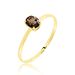 Solitaire Or Jaune Lily Quartz - Bagues solitaires Femme | Histoire d’Or