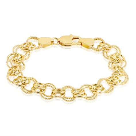 Bracelet Plaqué Or Lezou - Bracelets chaîne Femme | Histoire d’Or