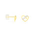 Boucles D'oreilles Puces Juliane Or Jaune Diamant - Clous d'oreilles Femme | Histoire d’Or