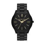 Montre Michael Kors Slim Runway Noir - Montres Femme | Histoire d&rsquo;Or
