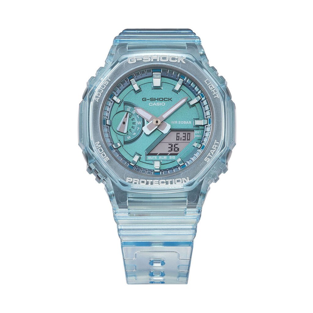 Montre Casio G-shock Bleu - Montres Femme | Histoire d&rsquo;Or
