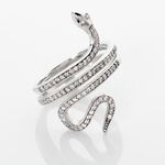 Bague Wesley Argent Blanc Oxydes De Zirconium - Bagues avec pierre Femme | Histoire d&rsquo;Or