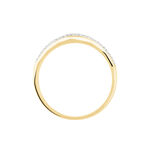 Bague Mauna Or Jaune Oxyde De Zirconium - Bagues avec pierre Femme | Histoire d&rsquo;Or