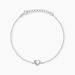 Bracelet Elodia Argent Blanc - Bracelets Femme | Histoire d’Or