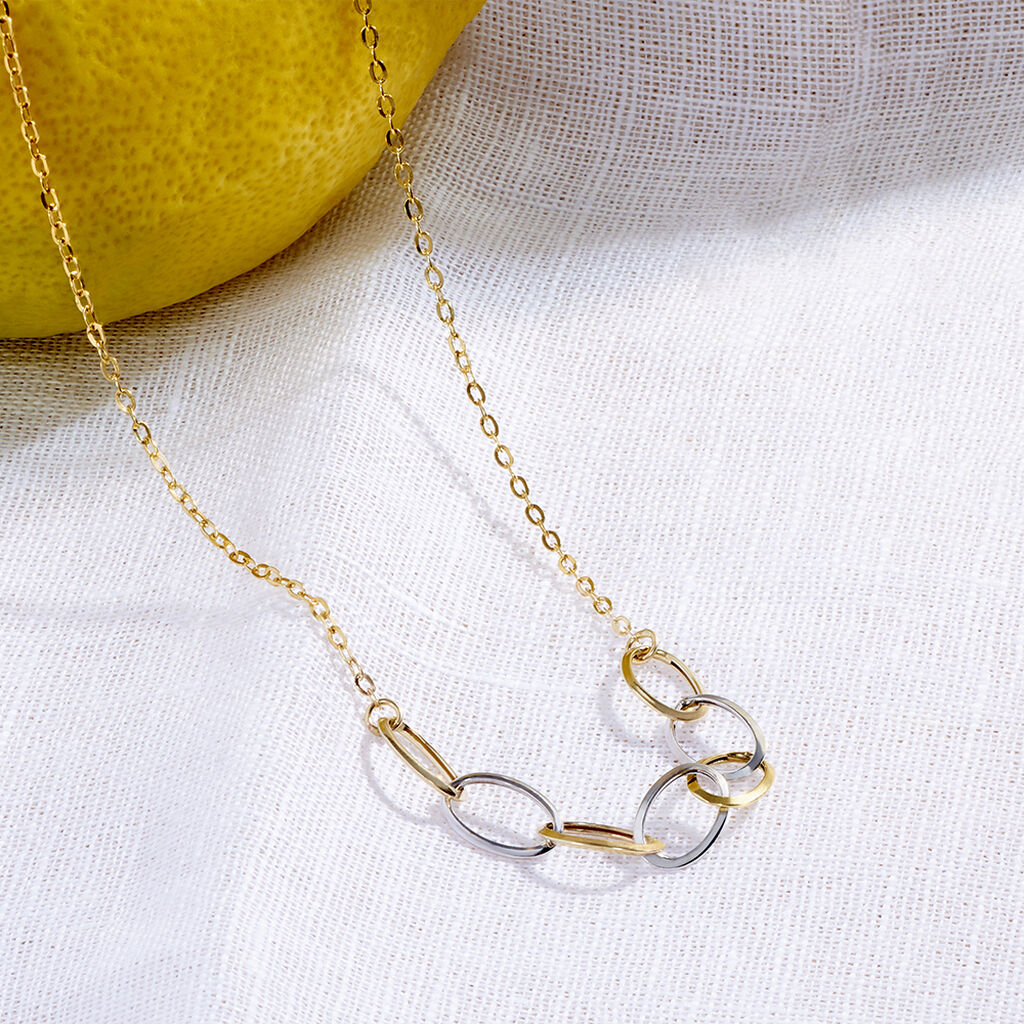 Collier Lucette Or Bicolore - Colliers Femme | Histoire d’Or