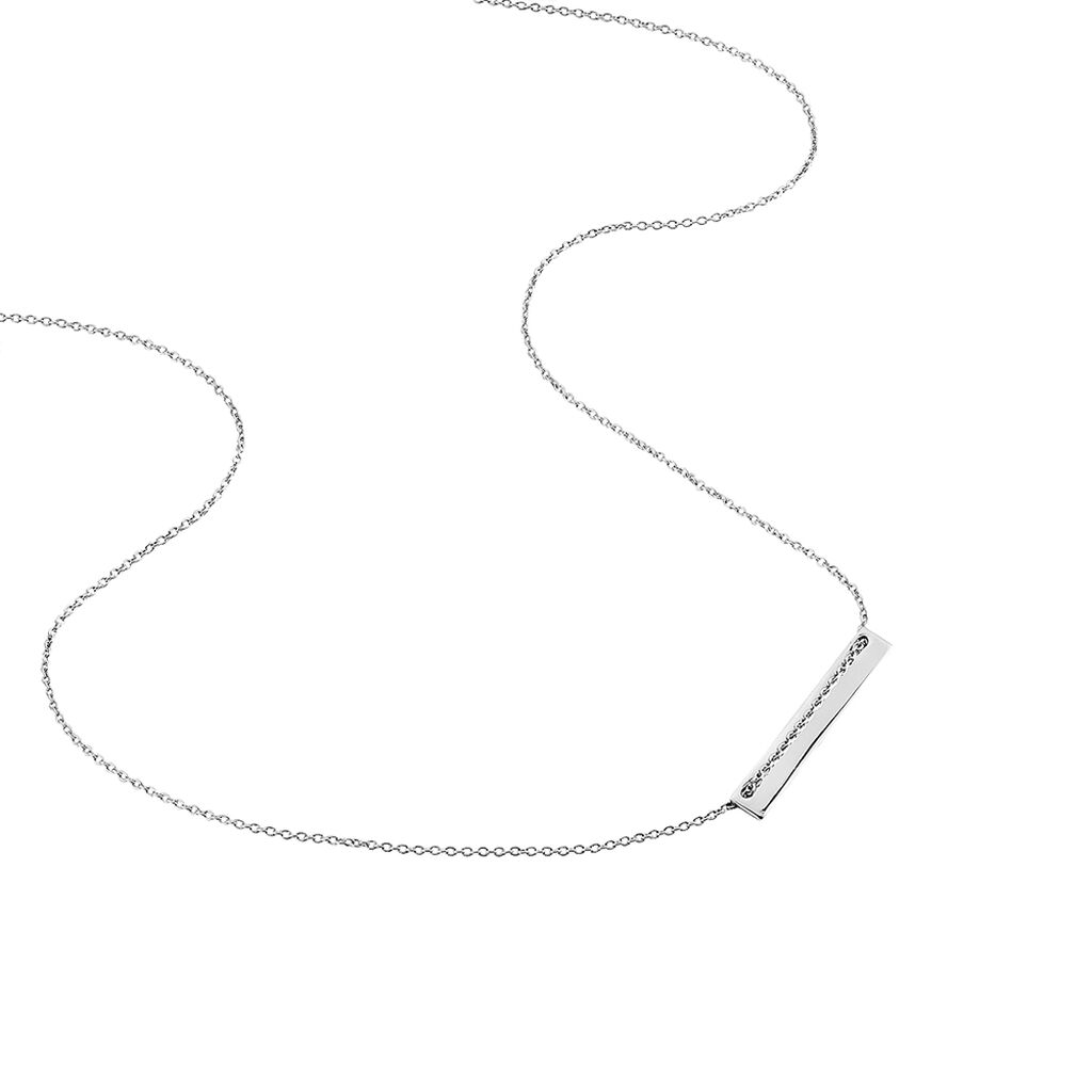Collier Bronwen Argent Blanc - Colliers fantaisie Femme | Histoire d’Or