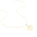 Collier Double Ajoure Or Jaune Perle De Culture - Colliers Femme | Histoire d&rsquo;Or