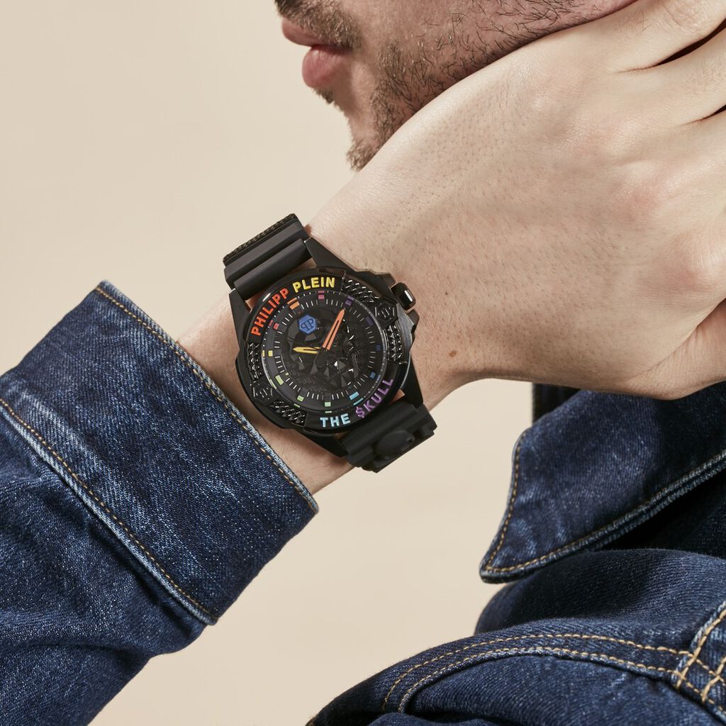Montre Philipp Plein The $kull Noir - Montres Homme | Histoire d’Or